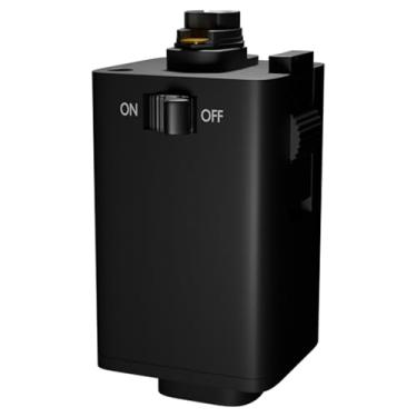 Imagem de OHLECTRIC Adaptador de trilho pendente apenas para trilho H - adaptador de pista Halo suporta peso até no máximo 4,5 kg e fio SVT 18/3 - preto