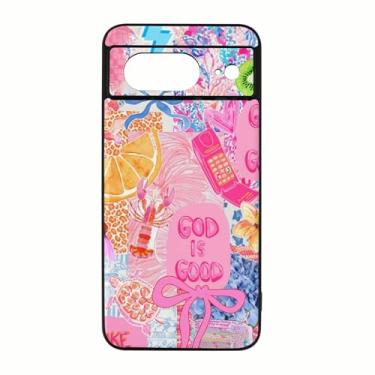 Imagem de qizjio Capa de telefone cristã preppy à prova de choque colagem Jesus capa de telefone para Google Pixel 8