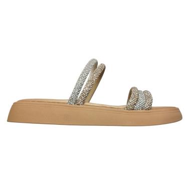 Imagem de Chinelo Feminino Papete Moleca Tiras  Brilho Casual 5469.135