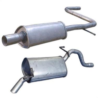 Imagem de Kit Escapamento Abafador + Silencioso Palio 1.0 2001 A 2002 - ScapJá