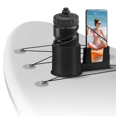 Imagem de Suporte de copo de caiaque, acessórios de prancha de stand up, suporte de copo de prancha de remo, acessórios de caiaque adequados para tipos de garrafa/bebida