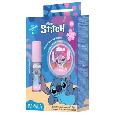 Imagem de IMPALA KIT INFANTIL STITCH ANGEL MAQ+BRILHO LABIAL