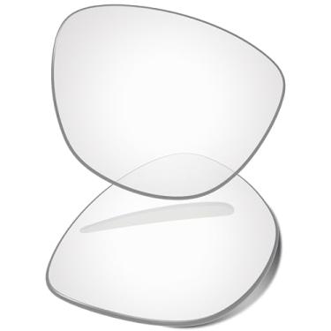 Imagem de Vonxyz Lentes de reposição para óculos de sol Oakley Frogskins OO9013 - Transparente de alta intensidade