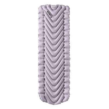 Imagem de KLYMIT Almofada de dormir inflável leve Static V | Colchão de ar de acampamento confortável e fácil de inflar para mochila e caminhadas | Orquídea
