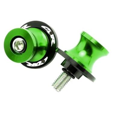 Imagem de BYYINGSUS Parafuso de suporte de motocicleta M8 bobinas deslizantes compatíveis com CBR 600RR 1000RR CBR954RR 900RR CBR1000RR CBR250R CBR600RR 2004-2019 (CBR Green)