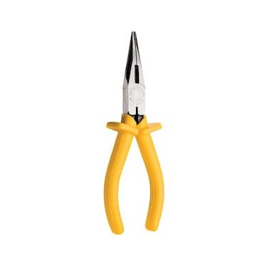 Imagem de Alicate de Bico Meia Cana Tramontina 6” com Cabo Isolado - Amarelo