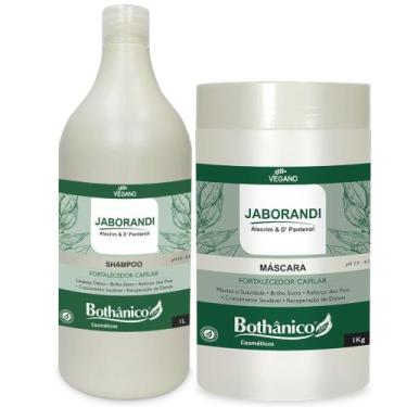 Imagem de Kit Jaborandi Shampoo + Máscara 1L Bothanico - Bothânico