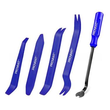 Imagem de Kit 5 Espátulas Nylon Para Remoção Moldura Grampos Automotivo - Provan