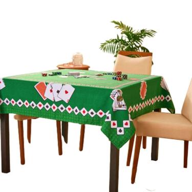Imagem de Toalha mesa quadrada jogar baralho poker truco 4 lugares