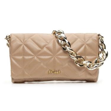 Imagem de Bolsa Feminina Corrente Grossa De Mão E De Ombro Lançamento - Avilla B