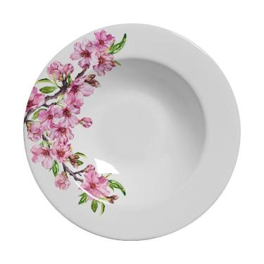 Imagem de Jogo pratos fundo cerejeira 6un