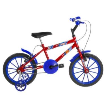 Imagem de Bicicleta Bike Infantil Vermelho/azul Aro 16 Ultra Kids Pro Tork - PRO