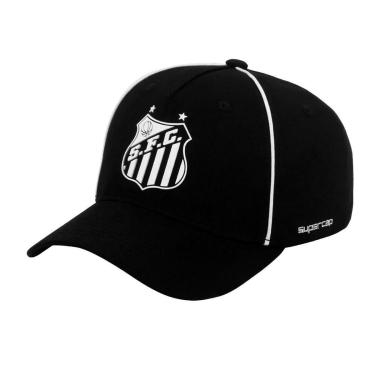 Imagem de Boné Santos Silk Patch Frontal Escudo Original Supercap-Unissex