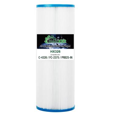 Imagem de HANXER PRB25-IN Cartucho de filtro de spa compatível com C-4326, 413-106, Filbur FC-2375, R173429, 3005845, 17-2327, 100586, 33521, 25392, 817-2500, 42513, 2521, 25392, 817-2500, 42513, 2513. 5 m²