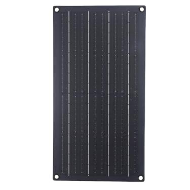 Imagem de Asixxsix Kit de Painel Solar 20W 60A, Controlador de painel solar monocristalino de alta eficiência com circuitos inteligentes, para baterias de bancos de energia de smartphones