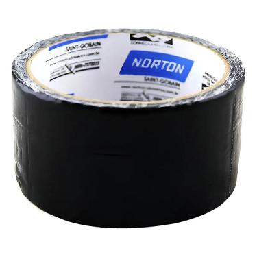 Imagem de Fita Silver Tape Super Cola Preto 48mmx10m Norton - 281424