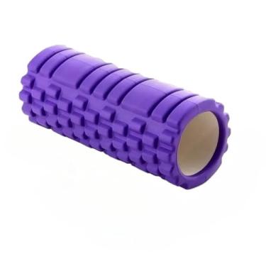 Imagem de Rolo Massagem Foam Roller Liberação Miofascial Soltura Yoga(roxo)