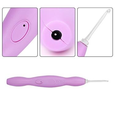 Imagem de RiToEasysports Conjunto de Agulhas de crochê Com Iluminação LED: 9 Cabeças Intercambiáveis ​​para Fácil Transporte e Carregamento Rápido