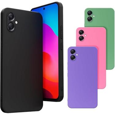 Imagem de Capa Capinha Case Compatível Samsumg Galaxy A06 Silicone Veludo Premium [2ASHOP] (HIBISCO)