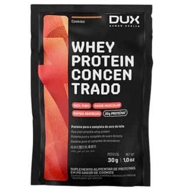 Imagem de Whey Protein 100% Concentrado Sache 30g Sabor Cookies -Dux Human Health-Dux Nutrition