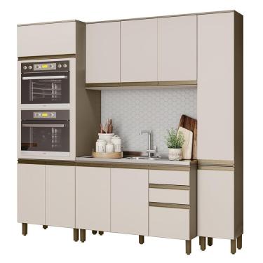 Imagem de Cozinha Completa Connect 4 Peças Duna-cristal - Móveis Henn Duna-cristal
