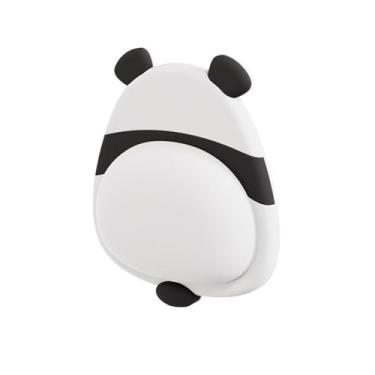 Imagem de Adesivo de parede de borracha macia à prova de choque para porta de geladeira (Panda)