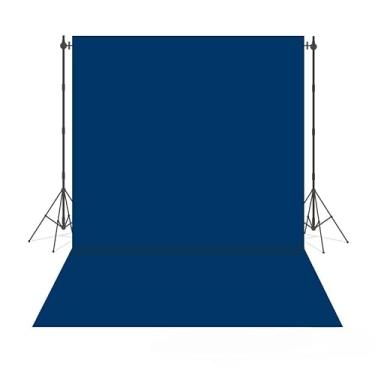 Imagem de Fundo Fotog ráfico Liso Infinito(Azul Marinho,1,80x4,00)