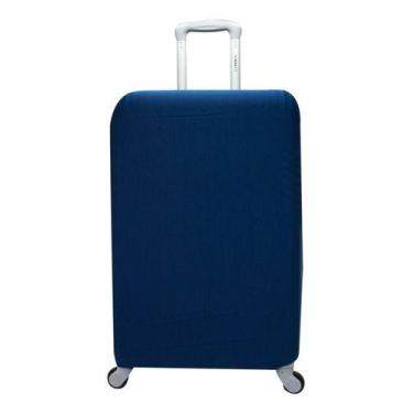 Imagem de Capa Mala Para Viagem Resistente Tamanho Média - Yin's., Azul