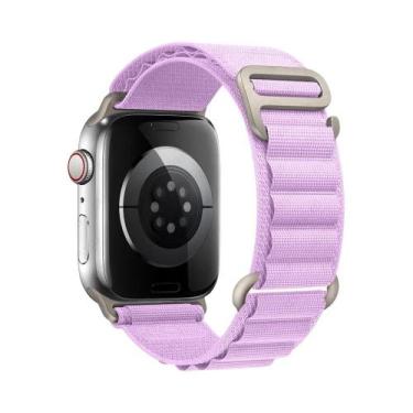 Imagem de Pulseiras De Relógio De Nylon Para Apple Watch Série 10 9 8 7 6 SE Ult