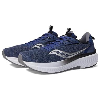 Imagem de Saucony Tênis de corrida masculino Echelon 9, Índigo/Preto, 10 Wide