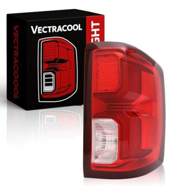 Imagem de VectraCool Luz traseira tipo LED sem monitor de ponto cego lado direito do motorista para Chevrolet Silverado 1500 2016-2018, substituição 84288719 GM2801294
