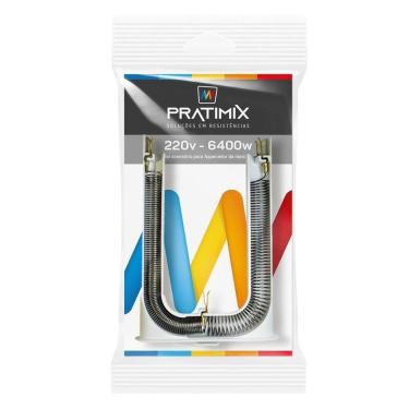 Imagem de Resistência Aquecedor Versátil Pratimix Tipo L 6400W 200V