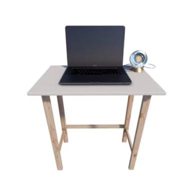 Imagem de Mesa Dobravel Escrivaninha para Quarto Escritório Expositor Movel Desmontavel