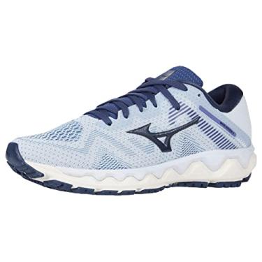 Imagem de Mizuno Tênis de corrida feminino Horizon 4, Arctic Ice-mood Índigo, 7.5