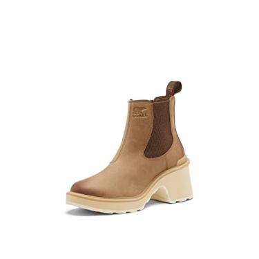 Imagem de Sorel Bota Chelsea feminina de salto alto, Umber Ceramic, 10.5 US