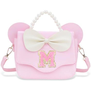 Imagem de Luchike Presentes de aniversário para meninas – Bolsa tiracolo infantil para princesas, presentes de Natal, Rosa - P