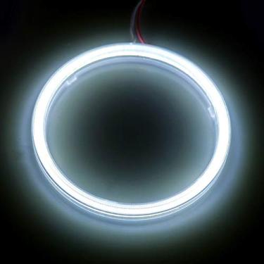 Imagem de Matybobe Anéis de halo de farol automotivo LED DRL Angel Eye COB Chips para carro e motocicleta (100 mm)