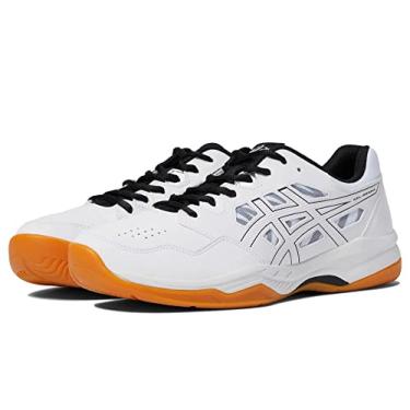 Imagem de ASICS Tênis Gel-Dedicate 8 Pickleball Masculino, 10, Branco/Preto