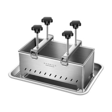 Imagem de SiaBiced Ferramenta para Formar Carne de Almoço, Dispositivo Manual para Fazer Blocos de Presunto E Carne, 2kg