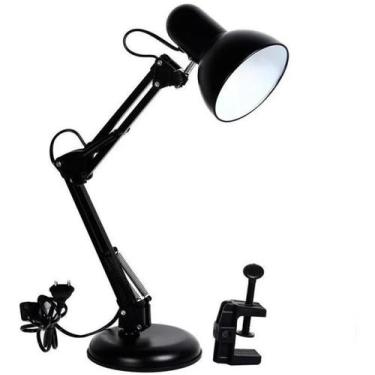 Imagem de Luminária Mesa Abajur Articulavel Garra E Base 65Cm Bivolt - Luatek, B