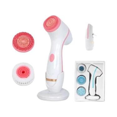 Imagem de Escova De Limpeza Facial Elétrica Sônica 3 Em 1 Massageador Facial Vib