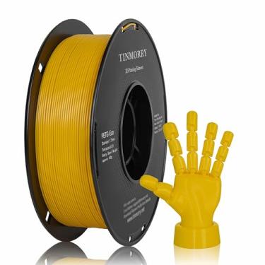Imagem de TINMORRY Filamento Petg 1,75 Mm, Para Impressora 3D Petg-Eco Rápido, Compatível Com Bambu Fdm, Carretel De 1 Kg, Amarelo Carter
