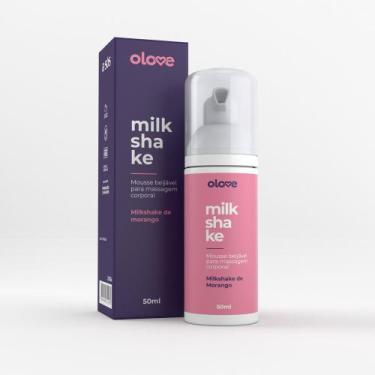 Imagem de Mousse beijável para massagem corporal Olove Milkshake - 50ml - A SÓS