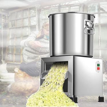 Imagem de CNAOHGHN Misturador De GrãOs Para RaçãO Comercial, Processador De RaçãO Para Aves De 1000 W A 1800 W, Processador De RaçãO Para Aves DoméStico Com ProduçãO De 50 A 120 Kg/H E 4 LâMinas