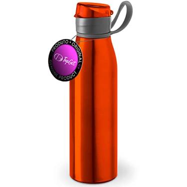 Imagem de Squeeze Alumínio 650 ml Capri TopGet (Laranja)