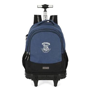 Imagem de Mochila Carrinho Luxcel Harry Potter Azul MC49752HP