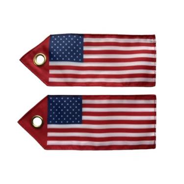 Imagem de Vital All-Terrain Sinalizadores de lâmina de arado de neve - Bandeira americana - Substitui Western 59700 1308210