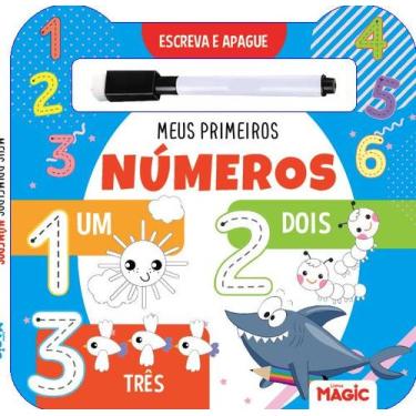 Imagem de Livro - Escreva e Apague - Meus Primeiros Números