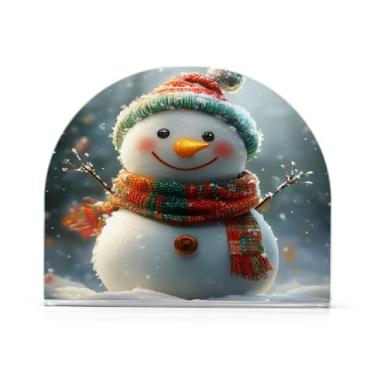 Imagem de xigua Lindo porta-guardanapos de boneco de neve de Natal para mesas - Porta-guardanapos para cozinha, porta-guardanapos de mesa, porta-guardanapos de coquetel, porta-guardanapos de papel217