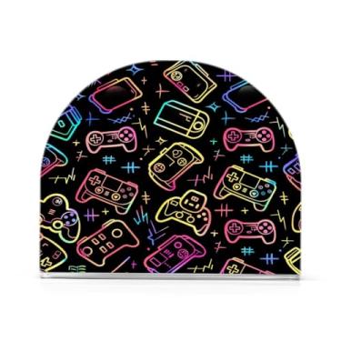 Imagem de Qilmy Porta-guardanapos de Natal fofo para cachorrinho para mesas, porta-guardanapos de Halloween para cozinha, porta-guardanapos de mesa, porta-guardanapos de coquetel, porta-guardanapos de papel318